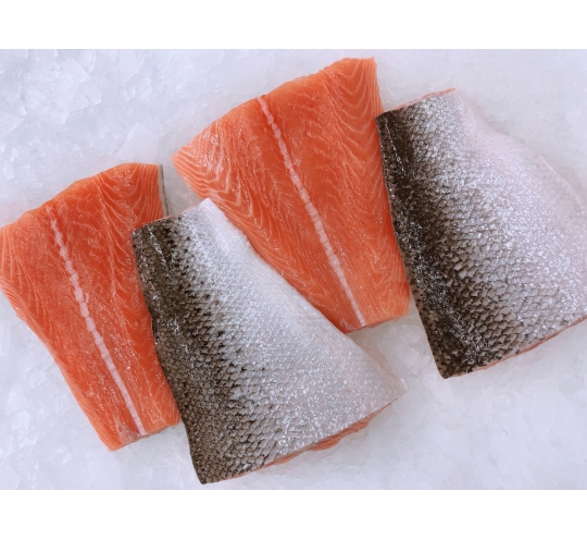 ١ك سلمون فيلية - الذيل (salmon fillet _tail)