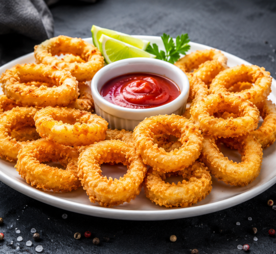 ١/٢ ك كليمارى كرسبى -Crispy Calamari